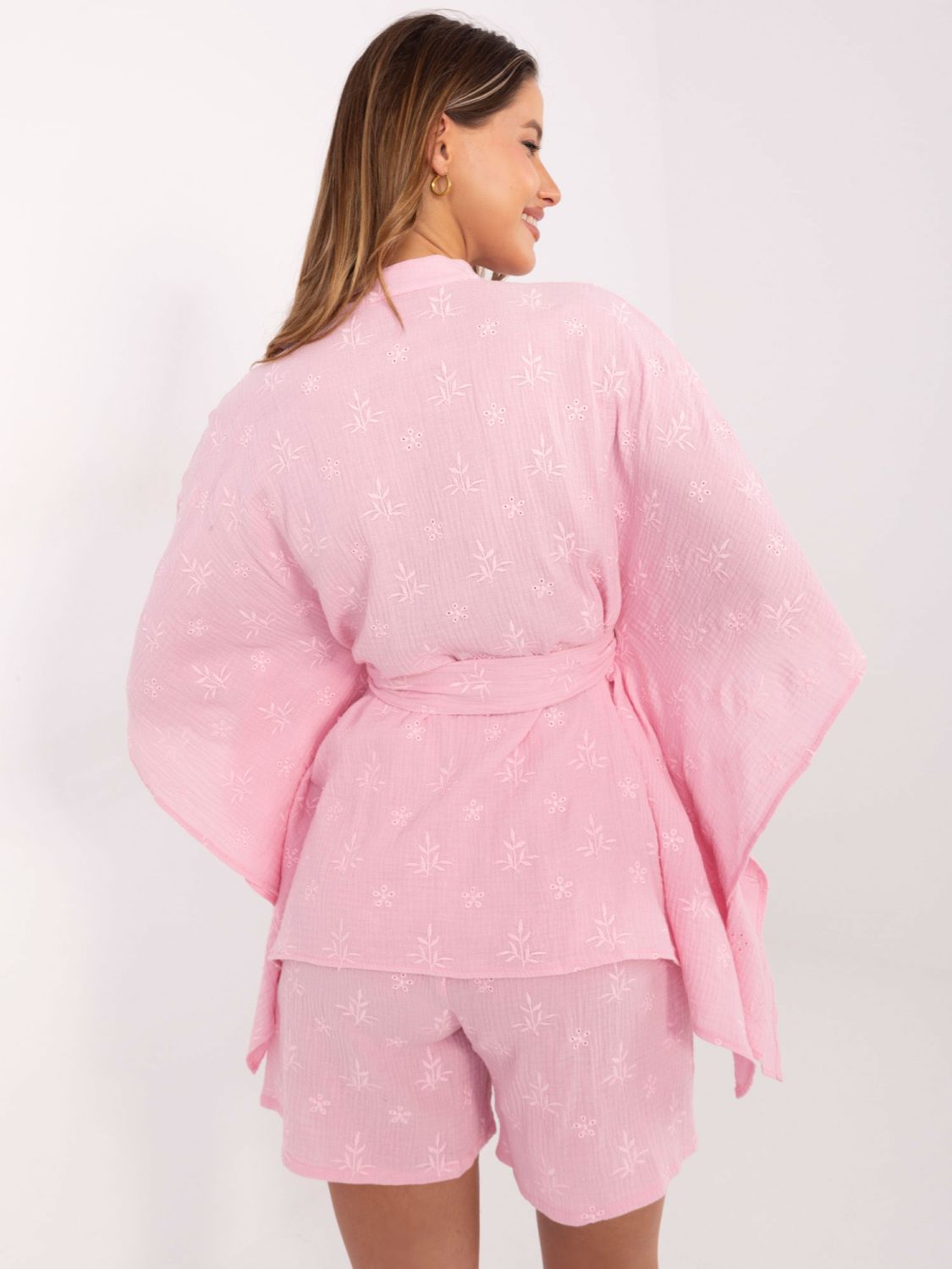 Stylisches Set in hellem Rosa