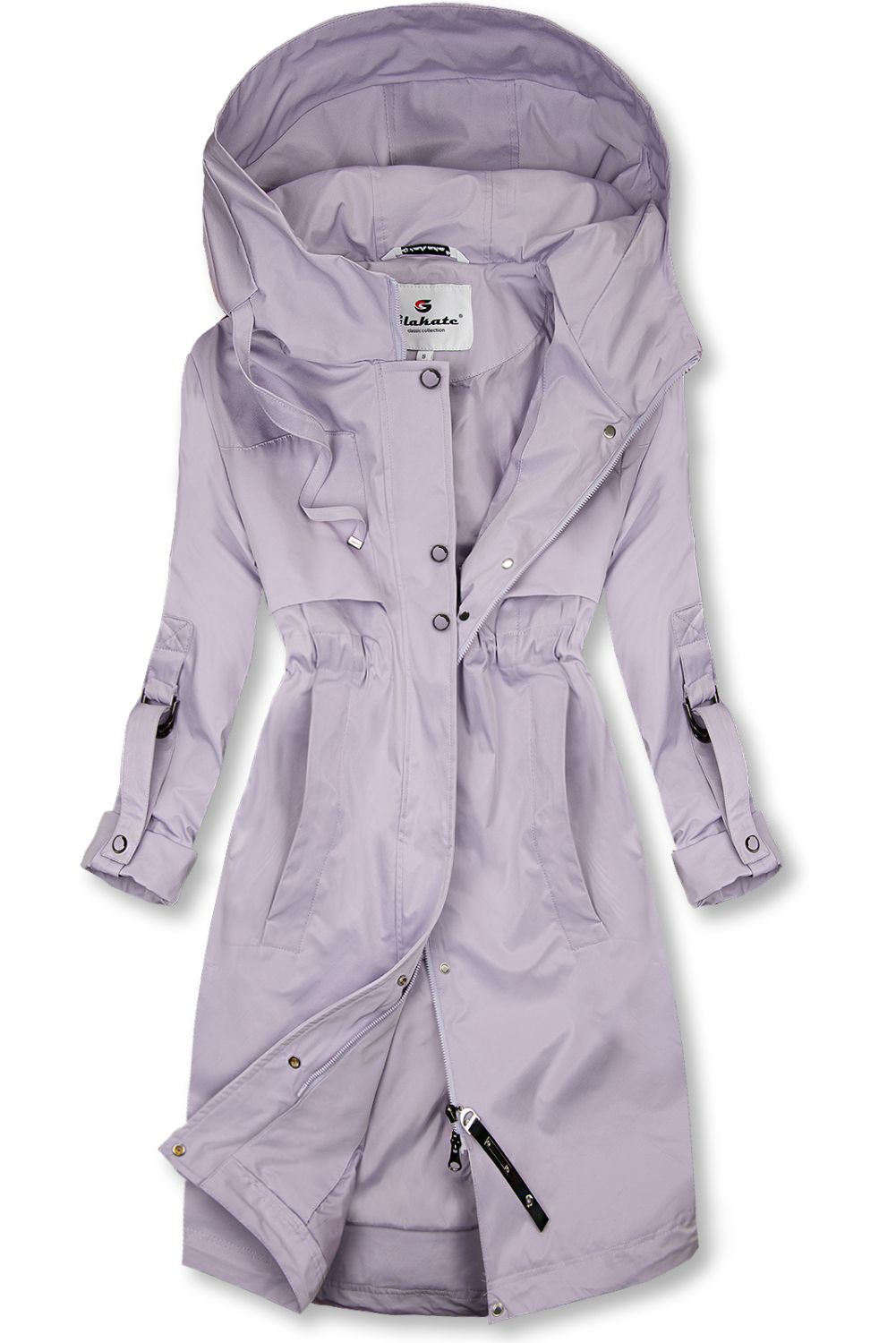 Regenmantel Lila