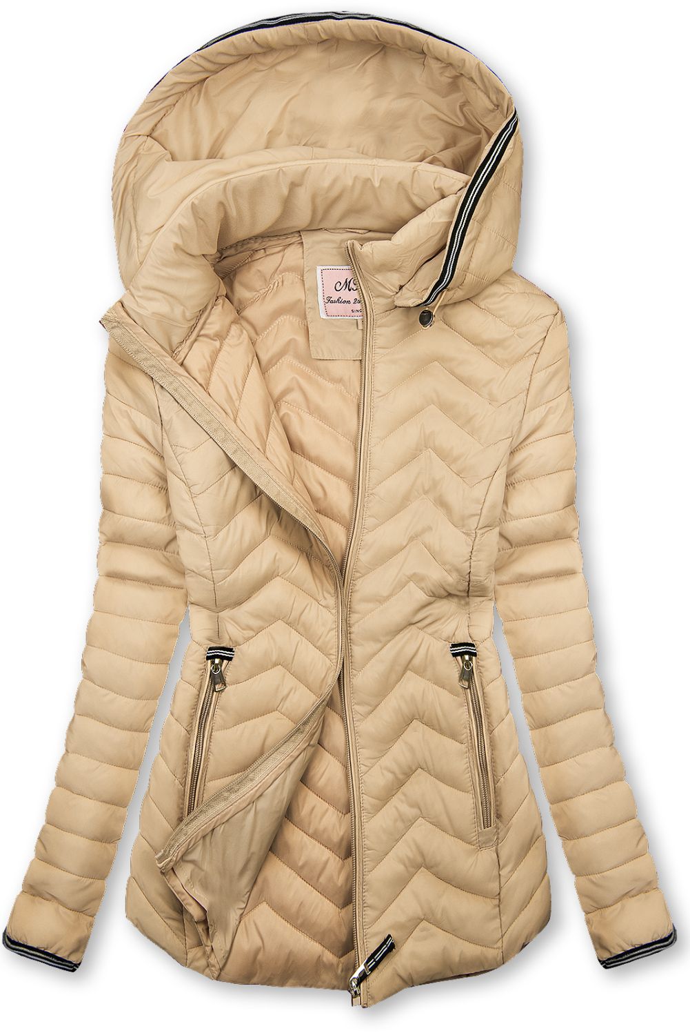 Leichte Übergangsjacke Beige
