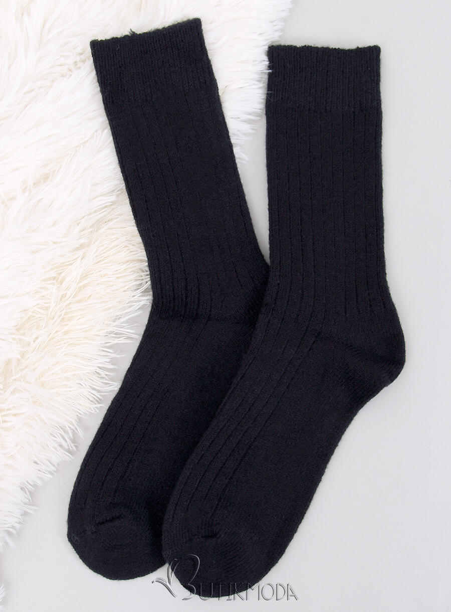 Warme Socken Schwarz