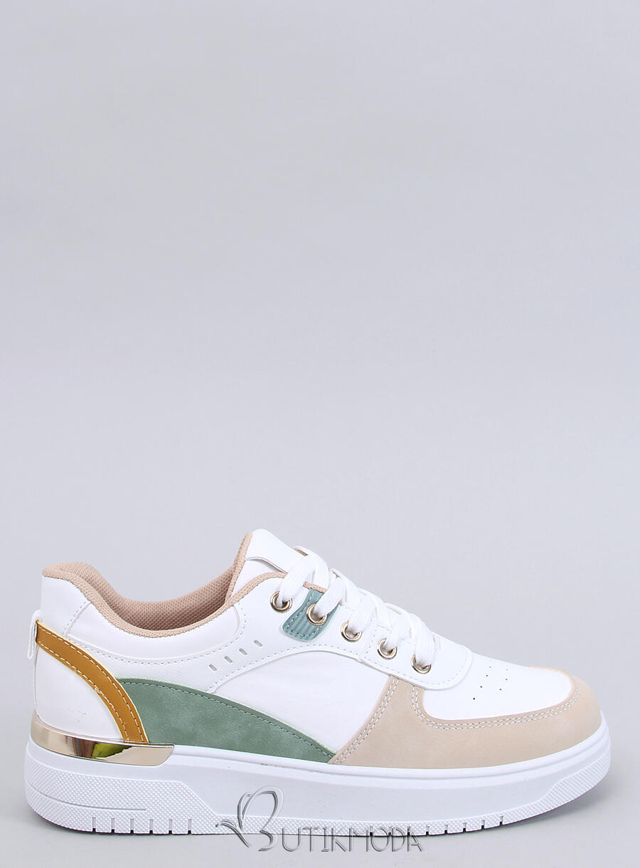 Damen-Sneaker NIKKI Beige/Grün