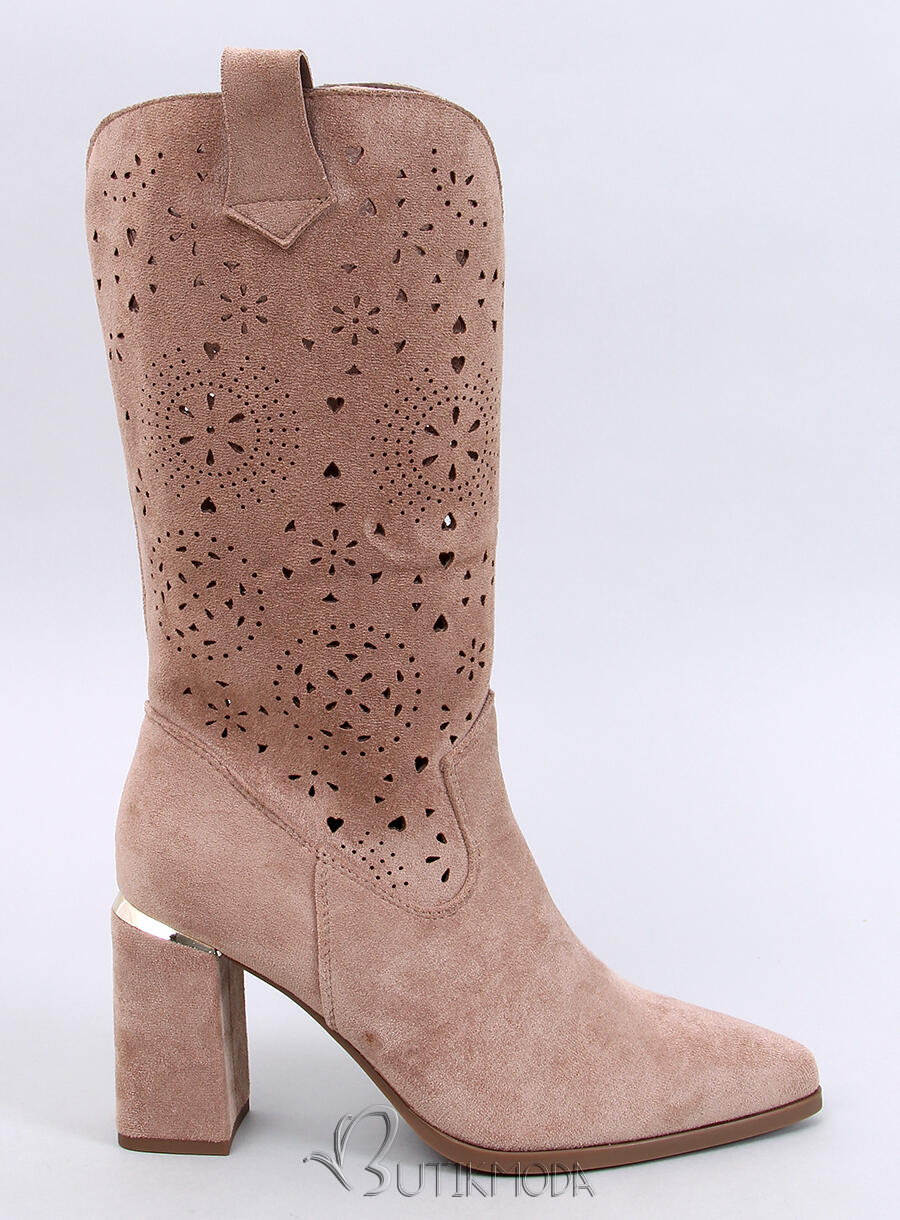 Stiefel HOUSTON Beige