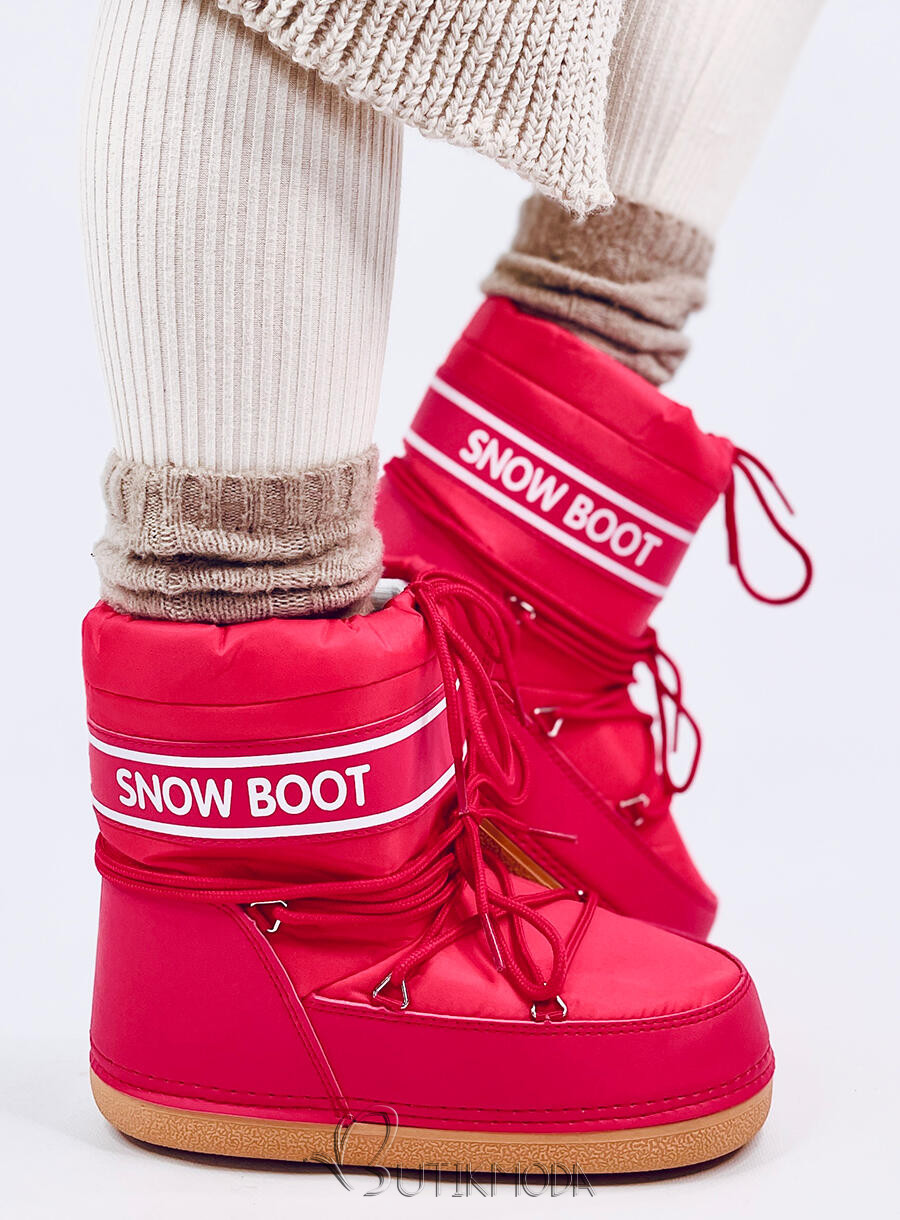 Winterstiefeletten SNOW BOOTS Rot