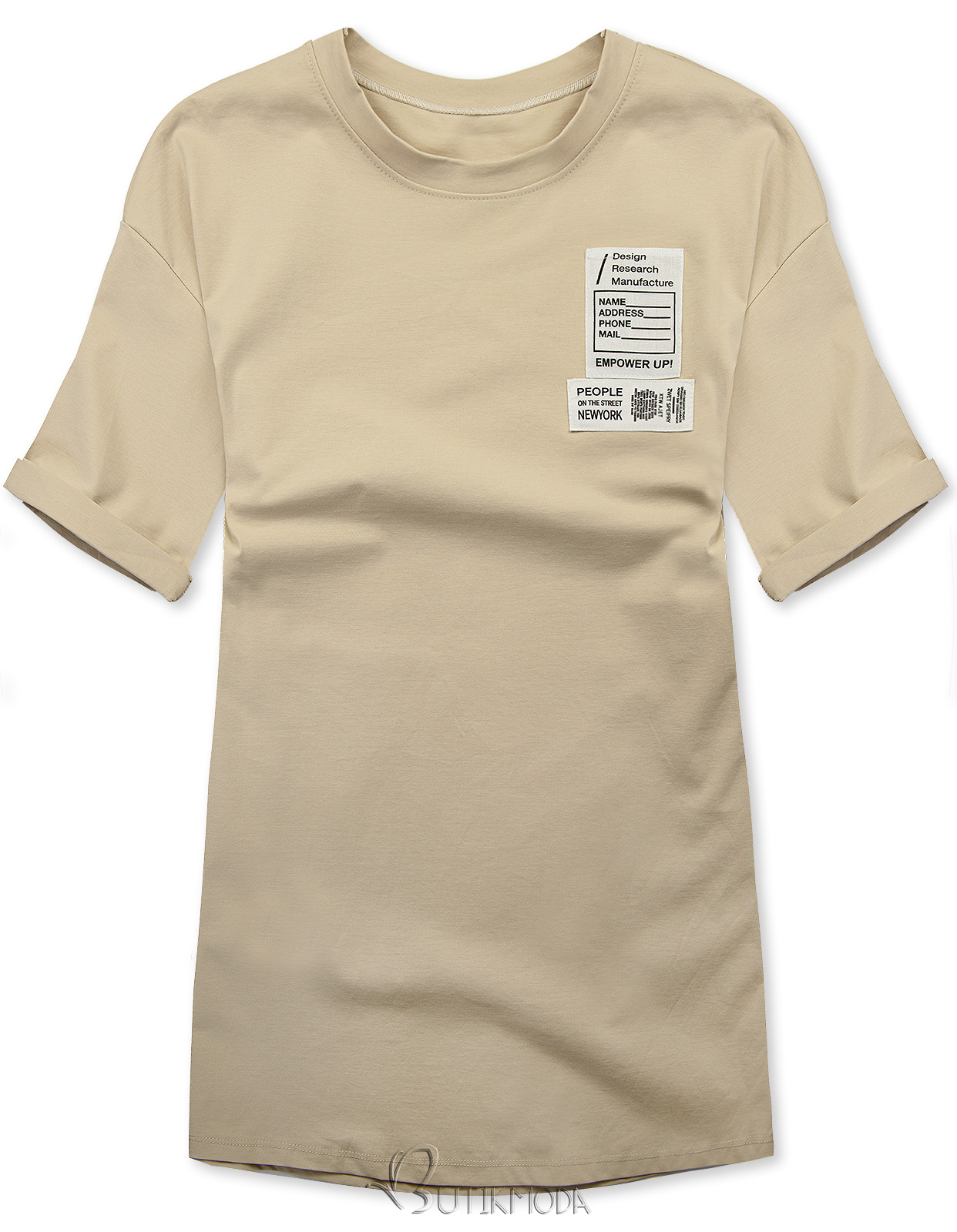 Tunikashirt Beige