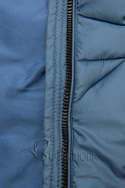 Gesteppte Jacke für Herbst/Winter jeansblau
