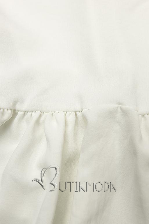 Kleid aus weicher Viskose weiß