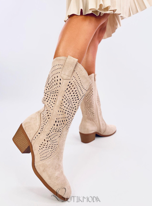 Cowboystiefel PALOMA Beige