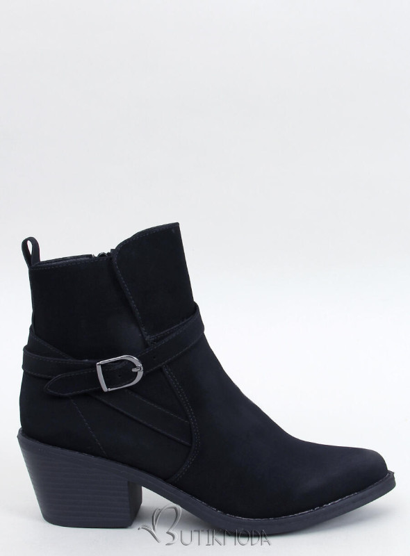 Damen-Cowboystiefel Schwarz