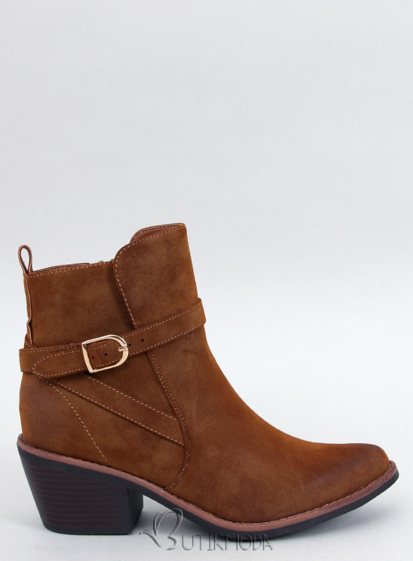 Damen-Cowboystiefel Camel