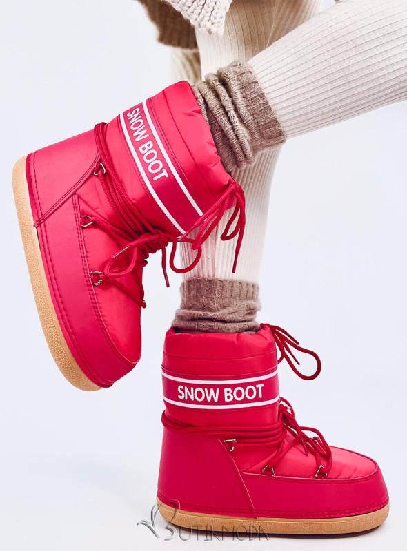 Winterstiefeletten SNOW BOOTS Rot