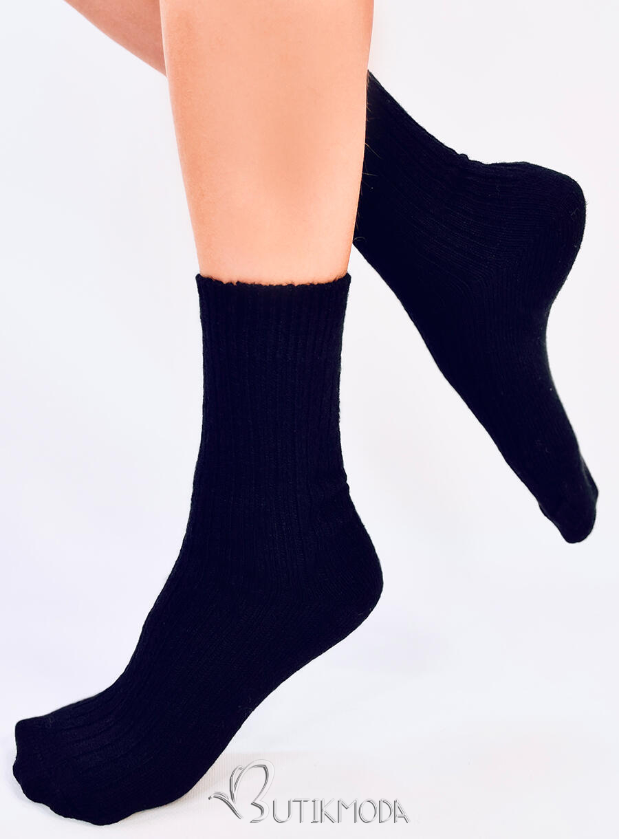 Warme Socken Schwarz