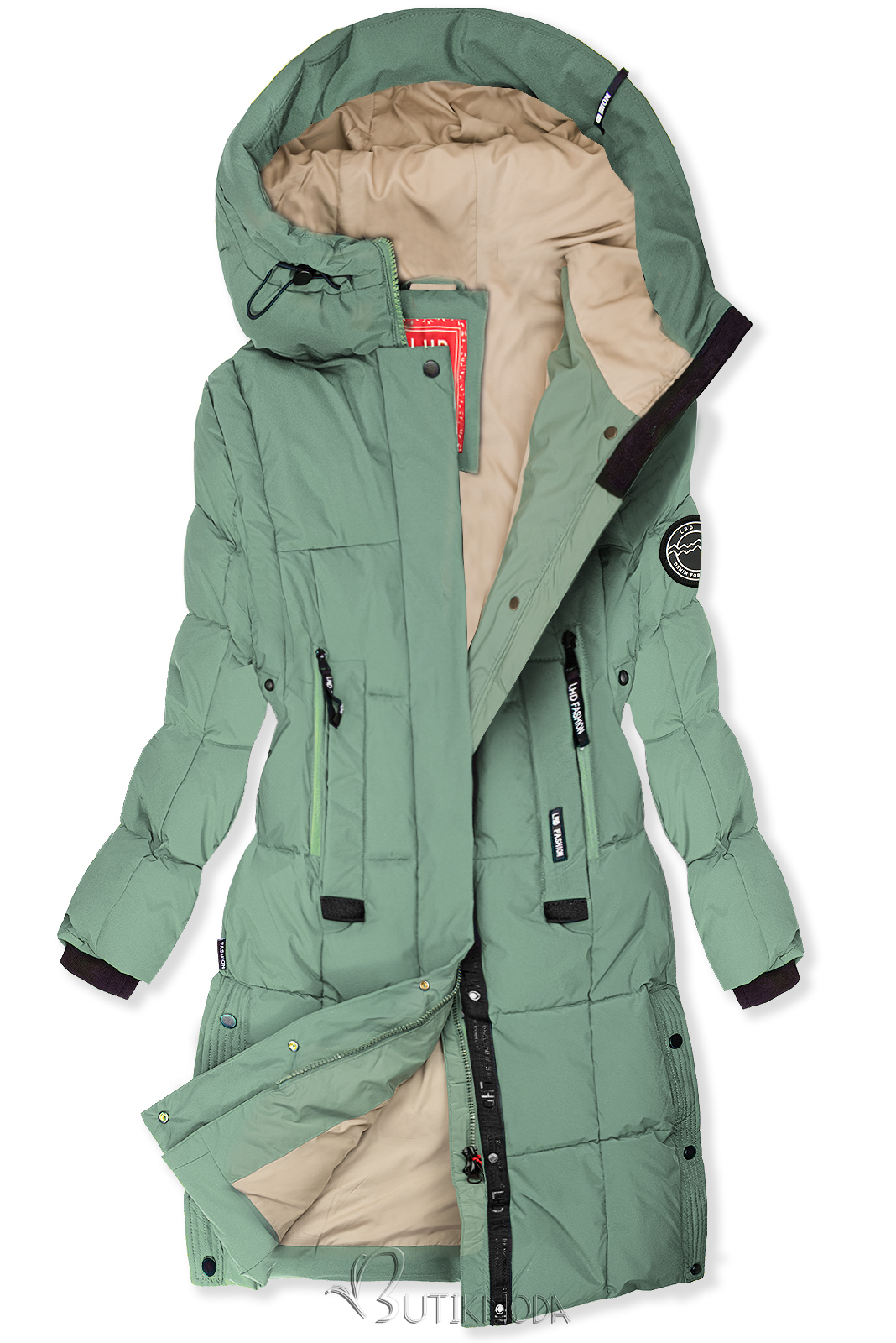 Jacke für Herbst/Winter SPORTY Mint