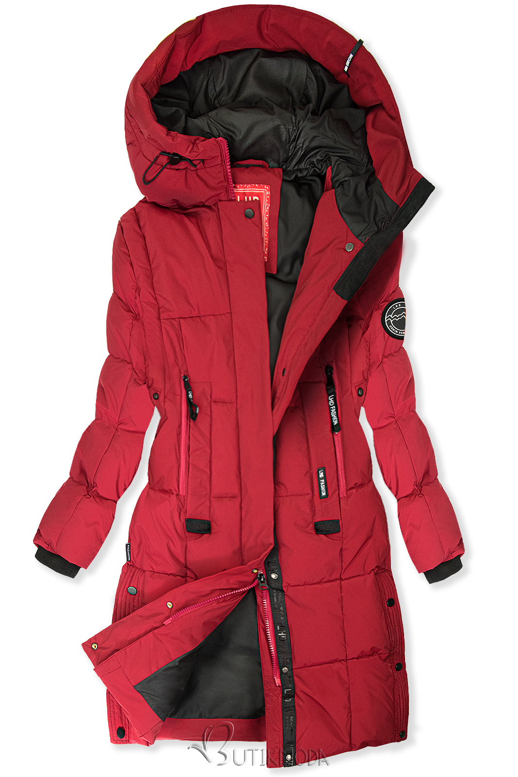 Jacke für Herbst/Winter SPORTY Rot