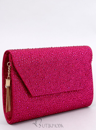 Glänzende Handtasche Pink