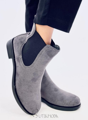 Chelsea-Stiefel Grau