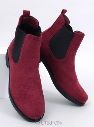 Chelsea-Stiefel Weinrot