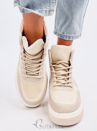 High-Sneaker Beige