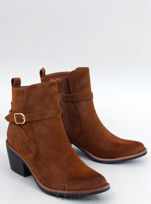 Damen-Cowboystiefel Camel