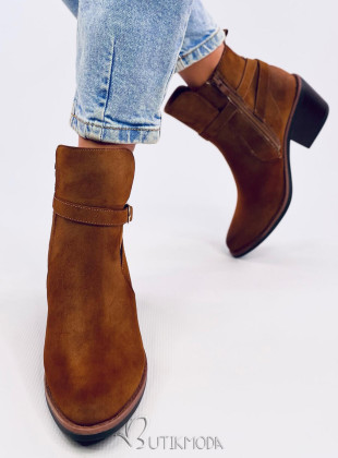 Damen-Cowboystiefel Camel