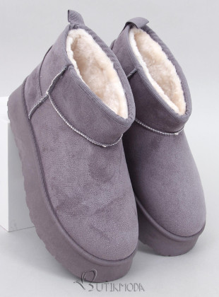 Plateau-Schneeschuhe Grau