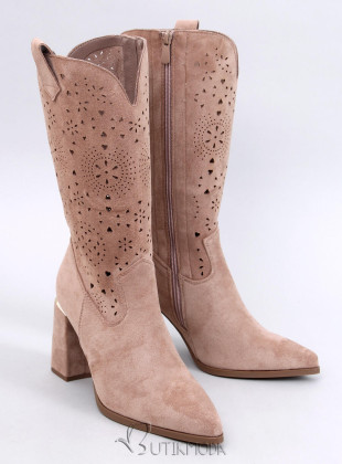 Stiefel HOUSTON Beige