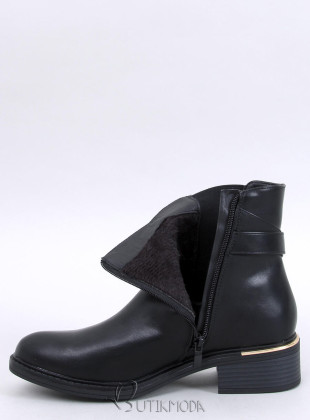 Schwarze Stiefeletten SABINE