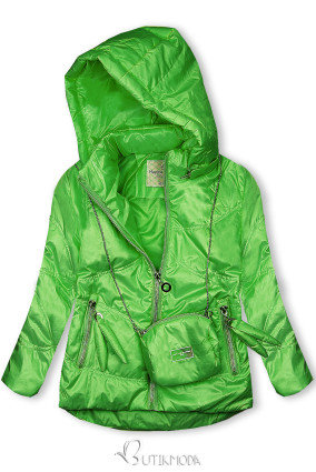 Übergangsjacke für Mädchen Grün