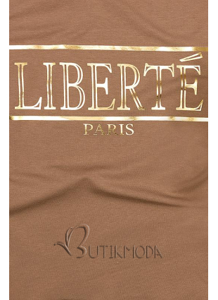 Shirt Liberté Paris braun