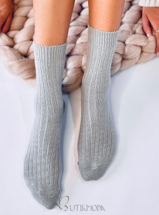 Warme Socken Grau