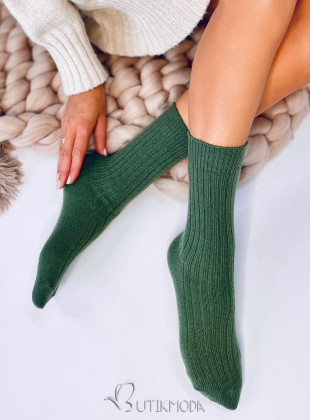 Warme Socken Grün