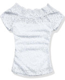 Spitzentop weiß 9894