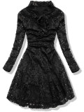 Spitzenkleid schwarz
