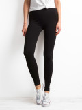 Schwarze Basic Leggings