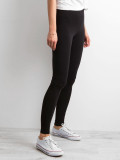 Schwarze Basic Leggings