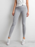 Graue Basic Leggings