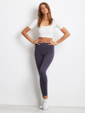 Stylische graue Leggings