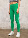 Grüne Basic Leggings