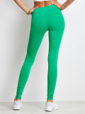 Grüne Basic Leggings