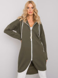 Damen Kapuzenpullover in Khaki