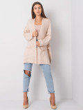 Beiger RUE PARIS Cardigan