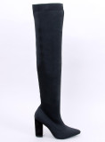 Damen-Sock-Boots Schwarz