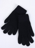 Warme Damenhandschuhe UNI SIZE Schwarz
