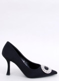 Pumps in eleganter spitzer Form Schwarz