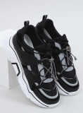 Schwarze Sport-Sneaker