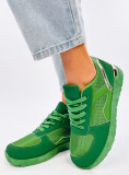 Leichte Damen-Sneaker Grün