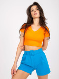 Elegante blaue Shorts