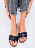 Damen Pantoletten SOMMER Schwarz