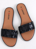Damen Pantoletten SOMMER Schwarz