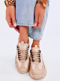 Beige Damen-Sneaker