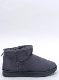 Niedrige Damen-Schneestiefel Grau